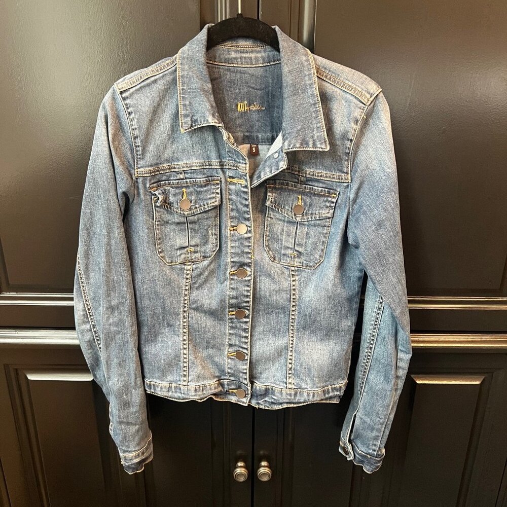 Kut from the Kloth Amelia Jean Jacket - Size Small